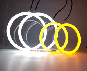 for W204 C350 C250 C63 C300 08-11 Bi Xenon headlight Switchback LED halo ring - Picture 1 of 19