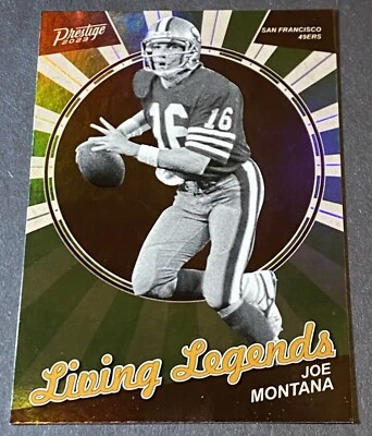 Joe Montana 2023 Panini Prestige Living Legends  #LL-23 San Francisco 49ers - Image 1 of 2