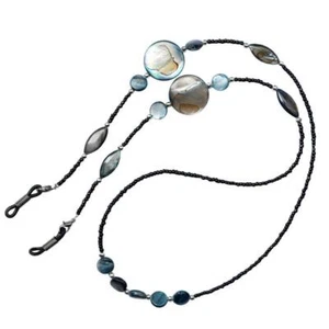 Collar con cordón para cuello soporte de cadena para gafas de lectura anteojos con cuentas - Imagen 1 de 6