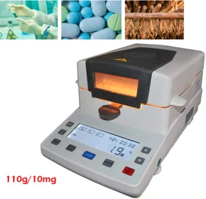 Fast Lab Halogen Moisture Analyzer Meter for Powder Food Tea Meat 110V/220V - Picture 1 of 17