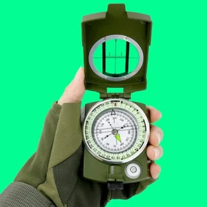 Displaceable High Quality High-Precision American MultiFunctional Green Compass - Picture 1 of 1