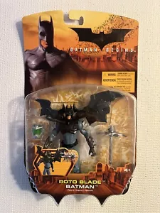 2005 Mattel Toys Batman Begins Roto Blade Figure New - Picture 1 of 5