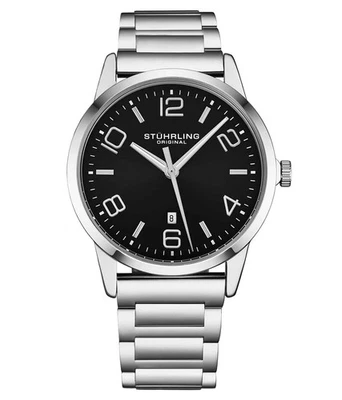 Classis 4021 Silver/Stainless Steel | Black Dial Wristwatch 4021.1 - Image 1 of 2
