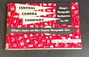 Central Camera Company 1961 Catalog Chicago Vintage Photographic Store - Bild 1 von 10