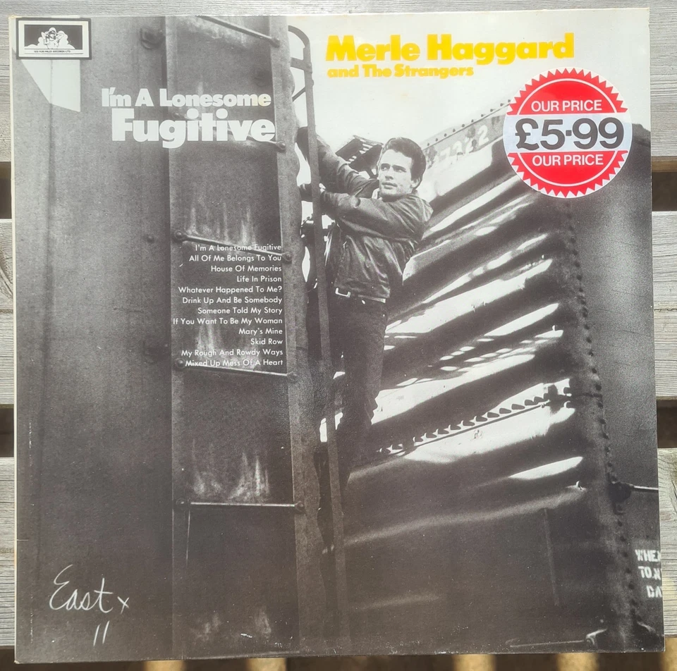 Merle Haggard I'm a Lonesome Fugitive 1977 12" Vinyl LP - Image 1 of 1