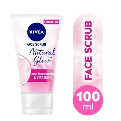Nivea Natural Fairness Exfoliating Facial Scrub 100ml Free Shipping Worldwide - Image 1 of 4
