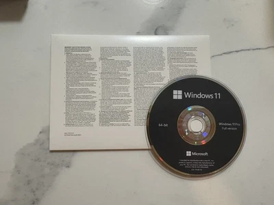 Windows 11 Pro DVD 64-Bit Genuine Microsoft License & Fast Shipping - Image 1 of 3