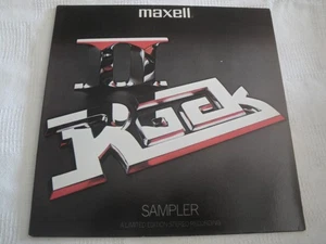 Maxell Rock II Sampler VINYL LP ALBUM 1980 RCA SPECIAL PRODUCTS - Picture 1 of 2
