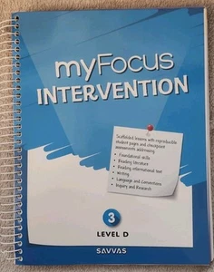 myFocus Intervention Teacher's Guide Level D - Grade 3 - Imagen 1 de 2