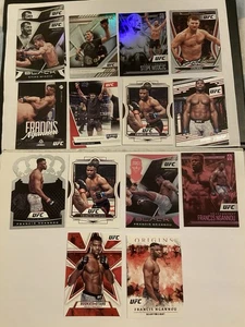 Panini Chronicles 2021 UFC Stipe Miocic, Francis Ngannou 15x Card Bundle - Picture 1 of 5