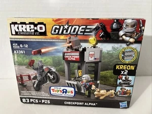 KRE-O A3361 CHECKPOINT ALPHA FIREFLY LAW & ORDER GI JOE HASBRO TOYRUS EXCLUSIVE - Picture 1 of 5