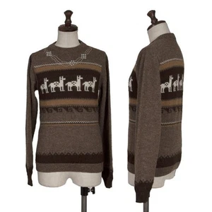COMME des GARCONS Bejeweled Nordic Knit Sweater Size S(K-153674) - Picture 1 of 12