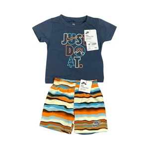 Nike Boys 2 Piece T-Shirt/Short Set Aged 12 Months BNWT RRP €38 - Picture 1 of 6