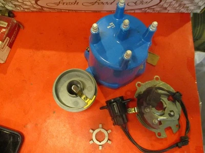 FORD MUSTANG PINTO-RANGER-2.0L-2.3L -1977-88-DIST. CAP & ROTOR-PICK UP-RELUCTOR - Image 1 of 2