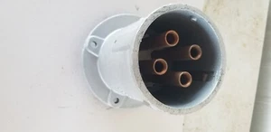 Appleton PowerTite 200 amp AR20044RS 4W 4P PIN&SLEEVE  CONNECTOR no cover - Picture 1 of 2