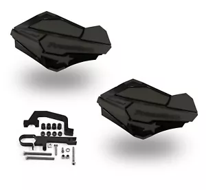PowerMadd Sentinel Handguards Guards Kit Black Charcoal Snowmobile Snow Hayes - Picture 1 of 3