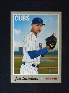 2019 Topps Heritage Base #334 Jose Quintana - Chicago Cubs