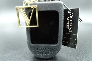 Victoria's Secret Gel H.S. Halter/schwarz gesteppt mit ""V"" Emblem/Neu mit Etikett - Bild 1 von 11