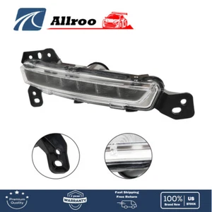 Passenger Side LED Fog Light Assembly Clear For 2017-2020 Lincoln MKZ Front Lamp - Picture 1 of 12