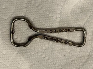 Vintage F&S Beer Shamokin PA Bottle opener - Picture 1 of 2