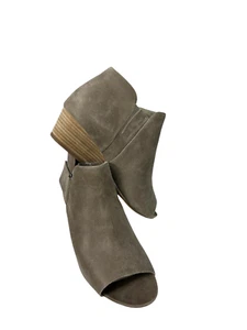 New Naturalizer Gemi Women Size 10W Beige Sand Suede leather Booties Boots Shoe - Picture 1 of 12
