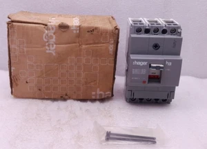 Hager HHA063Z Circuit Breaker 3P 63A 25KA - Picture 1 of 10