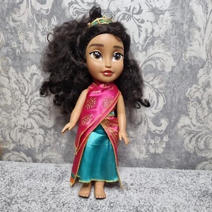 Disney Aladdin Jasmine Instrumental Musical Muñeca Cantora Raro 14" - Imagen 1 de 6
