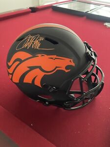 Terrell Davis Signed Denver Broncos Replica Full Size Helmet