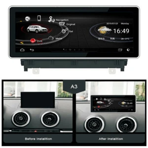 Car Media Player for AUDI A3 2014 2015 2016 10.25"Radio Carplay BT Music GPS DSP - Picture 1 of 24