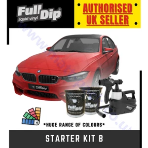 PlastiDip / Plasti Dip® / FullDip® Starter Kit B - Dip Your Own Car - FD-B-FD - Picture 1 of 52