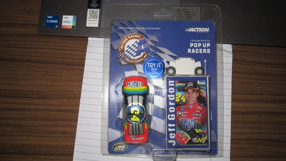 Action Colectables, Pop-Up Auto ,# 24 Jeff Gordon Dupont, Edizione Limitata - Immagine 1 di 2