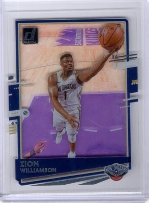 2020-21 Clearly Donruss #7 Zion Williamson - Image 1 of 2