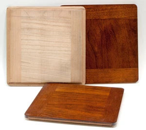 1 Wooden Lens Board 4.5x4.5"RC for Deardorff, Solid Cherry #0, or #1/ undrilled - Picture 1 of 2