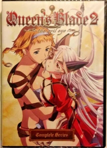 DVD 4-Discs Anime Works AWDVD-1212: Queen's Blade 2 The Evil Eye - 2012 SEALED - Picture 1 of 2