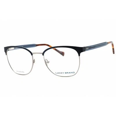 Anteojos para hombre Lucky Brand azul marino metal forma cuadrada marco de borde completo VLBD318 0NAV Foto 1 de 2