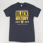 Wayne State University Shirt S schwarz Krieger schwarz Geschichte 100 % Baumwolle