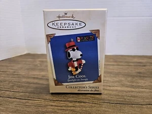 Hallmark Peanuts Snoopy & Woodstock #6--2003 Joe Cool Christmas Ornament - Picture 1 of 4