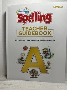 A Reason for Spelling Level A Teacher Guidebook, 2nd Edition - Picture 1 of 5