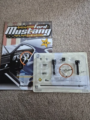 1/8 DEAGOSTINI Costruire il Proprio Ford MUSTANG 1967 Shelby GT-500 Tema 63 Inc - Immagine 1 di 3