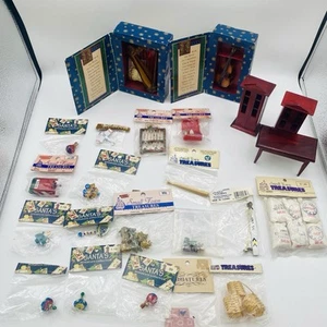 23 Piece Lot of Doll House Furniture and Accessories Various Brands - Picture 1 of 12