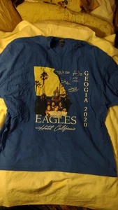 "EAGLES T-shirt Hotel California Classic Rock Band Men's 100% Cotton  3XL - Picture 1 of 3