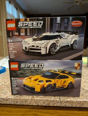 Lego Speed Champions Porsche 911 & Bugatti🔥2 Sets, Perfect Box's! - Image 1 of 4