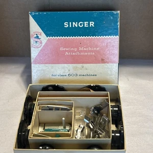 Singer Nähmaschinenaufsätze für Maschinen der Klasse 603 Nocken, Nähfüße usw. - Bild 1 von 13