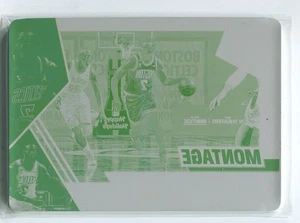 2020-21 Mosaic Printing Plate Yellow Jaylen Brown 1/1 Boston Celtics - Picture 1 of 2