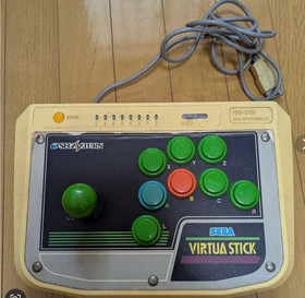 Sega Saturn Virtua Stick Controller HSS-0136 SS Used