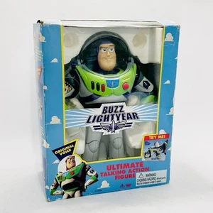 Toy Story Buzz Lightyear Thinkway Toy Action Figure Boxed Disney Pixar - Picture 1 of 9