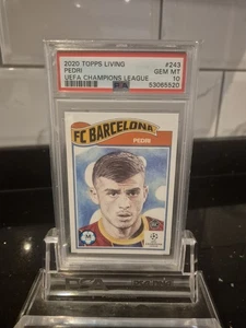 2020 Topps Living Set Pedri #243 PSA 10 Gem Mint 💎 - Bild 1 von 3