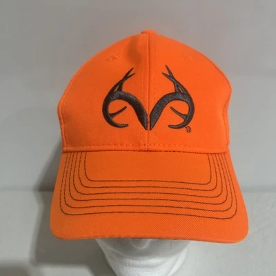 Outdoor Cap HAT Realtree Antler Cap Blaze Orange ADJUSTABLE OSFM - Image 1 of 4