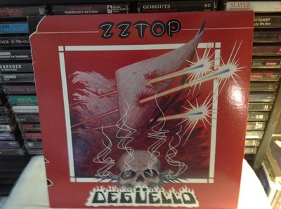 ZZ TOP DEGUELLO TEXAS BLUES ROCK VINYL '79 WARNER OG W/INSERT THANK YOU OOP EX Foto 1 de 4