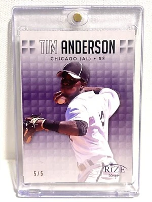 Leaf Rize Draft 2013 5/5 Tim Anderson novato Foto 1 de 2
